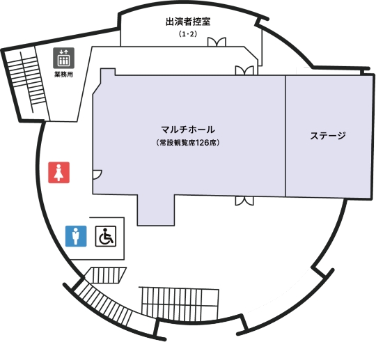 画像：3階フロアマップ