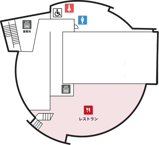 画像：4階フロアマップ